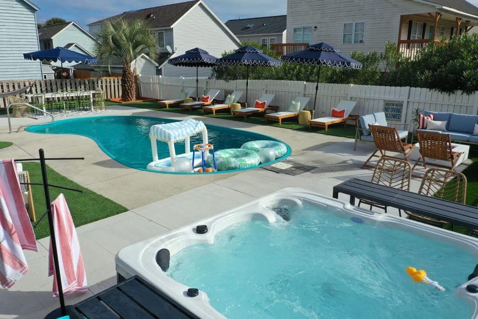 The Most Epic Experience - Pro Golf Sim Sleeps 28 House in North Myrtle Beach