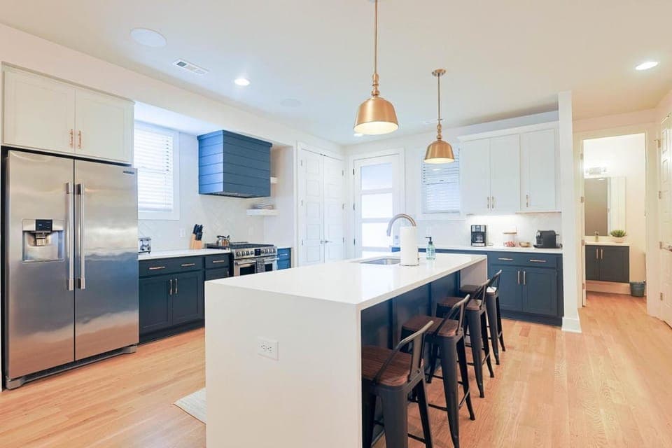 Luxury East Nashville Townhome | Walk to Five Points | Dual King Suites & Arcade Room House in East Nashville