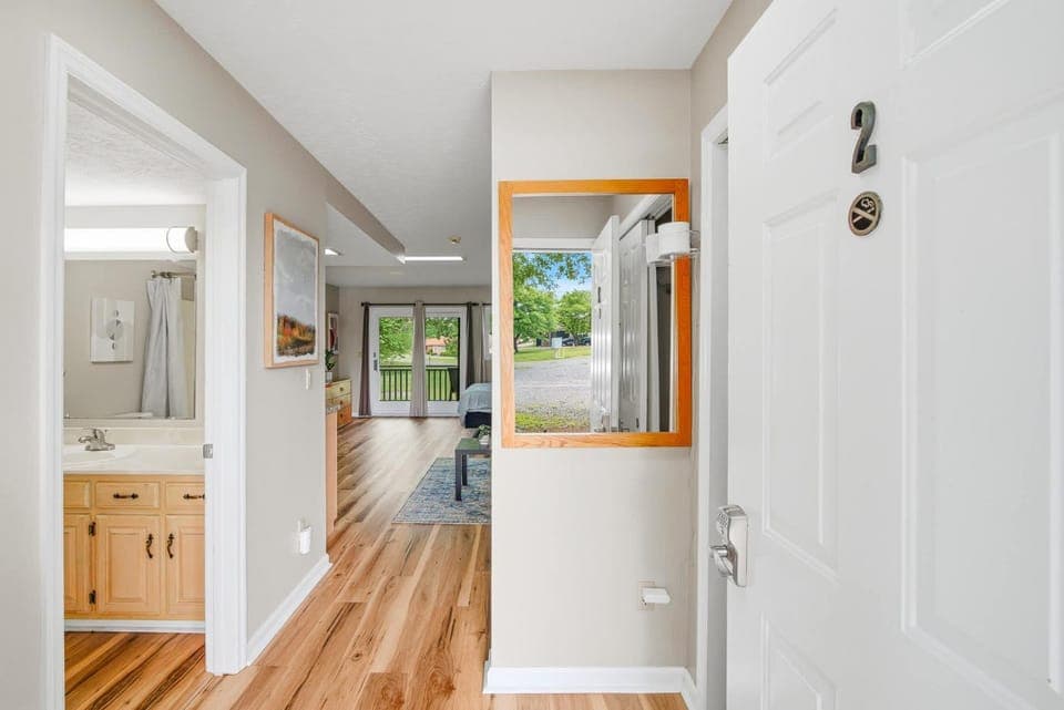 Walk to Douglas Lake Dog Friendly W Peaceful Views Apartment in Baneberry