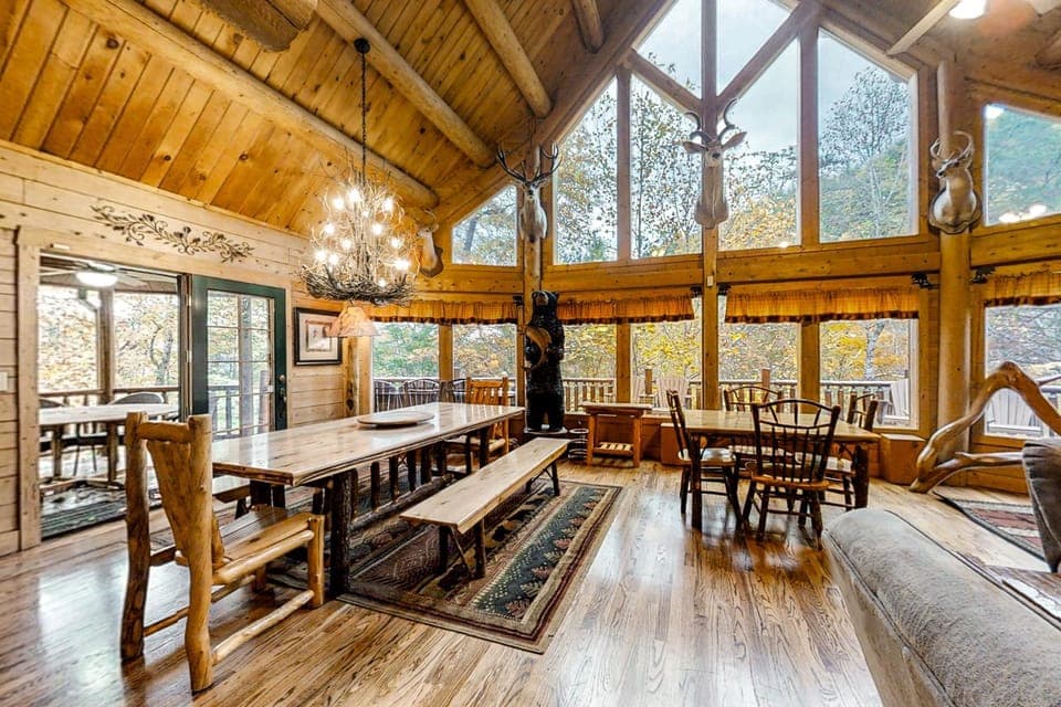 Upscale Cabin W Hot Tub Sleeps 22 Game Room Pool Cabin in Pigeon Forge