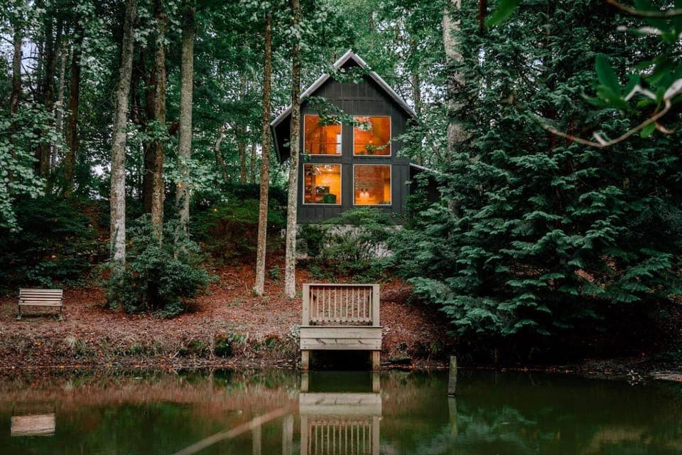 Property building, Natural landscape, Summer