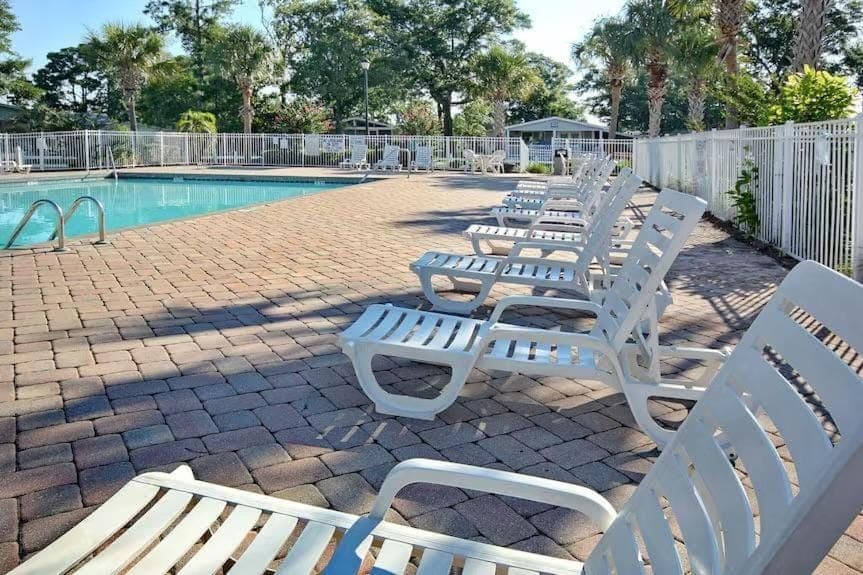 Llamazing at OceanSide Village House in Surfside Beach