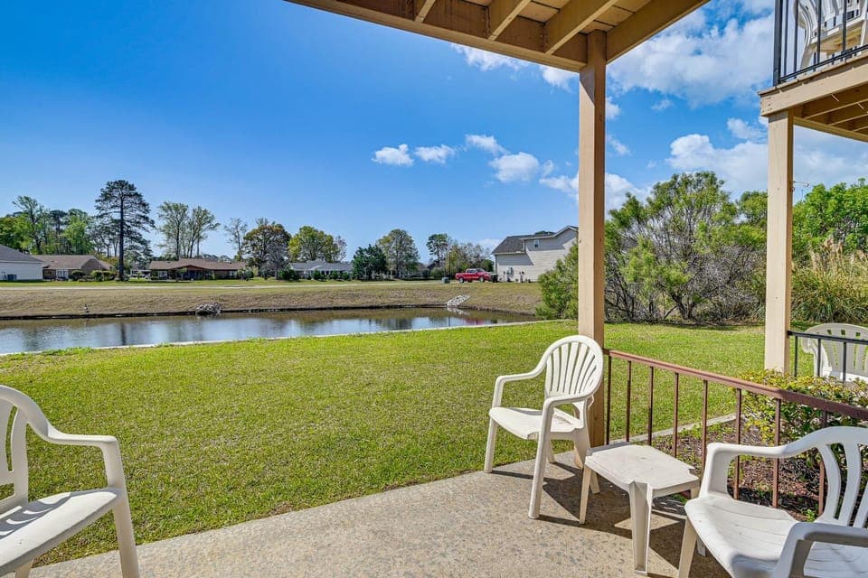 Water-View Patio! Condo 2 Mi to Surfside Beach House in Surfside Beach