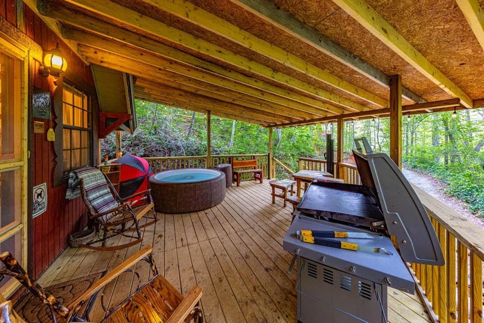 Hilltop Loft House in Helen