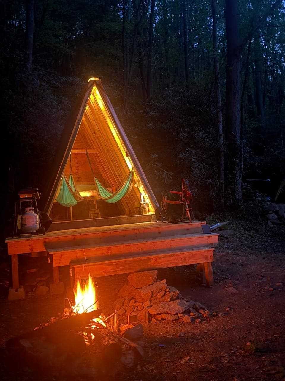 Natural landscape, BBQ facilities