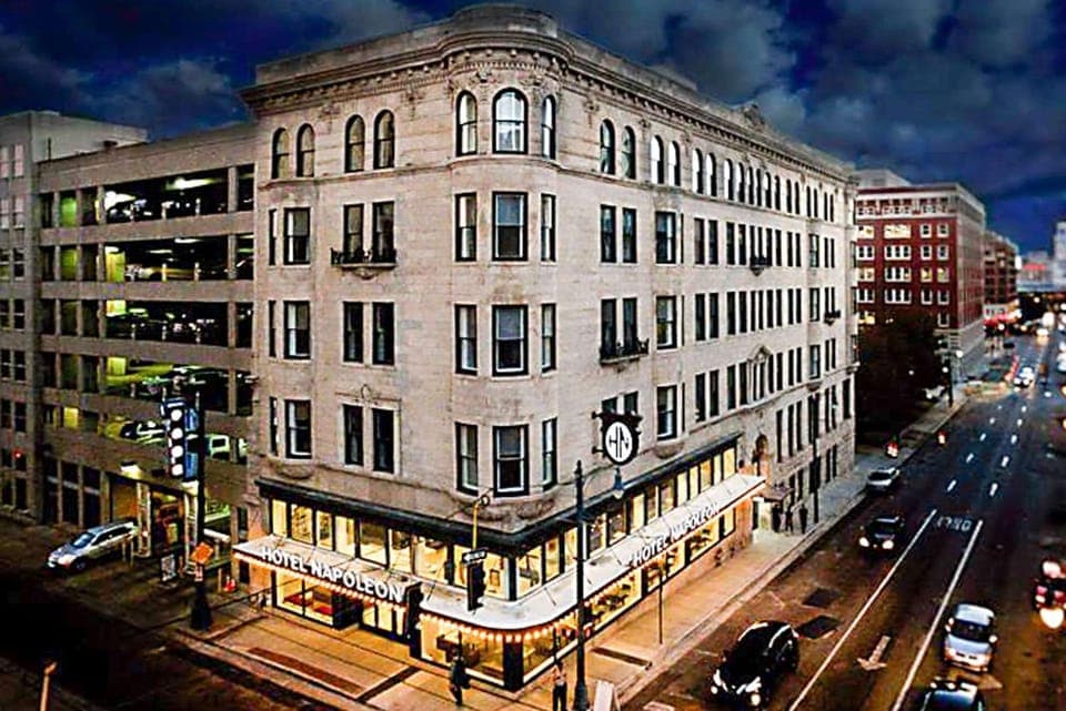 Property building, On site