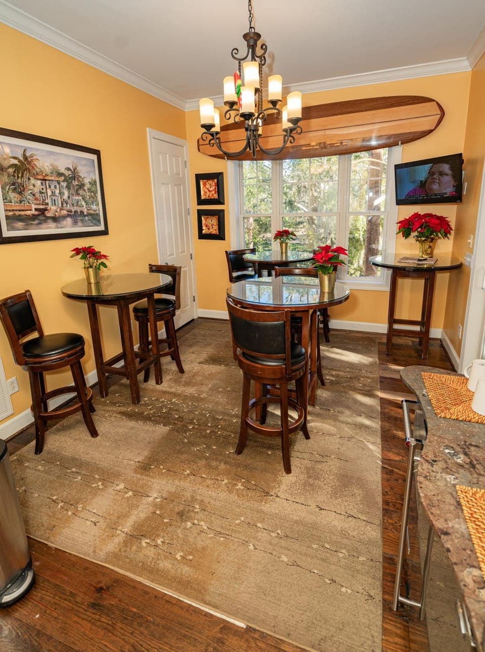 Dining area, Breakfast