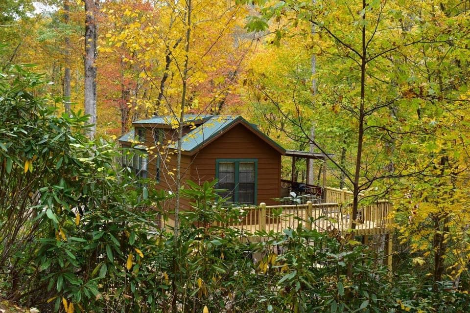 Property building, Autumn, Street view