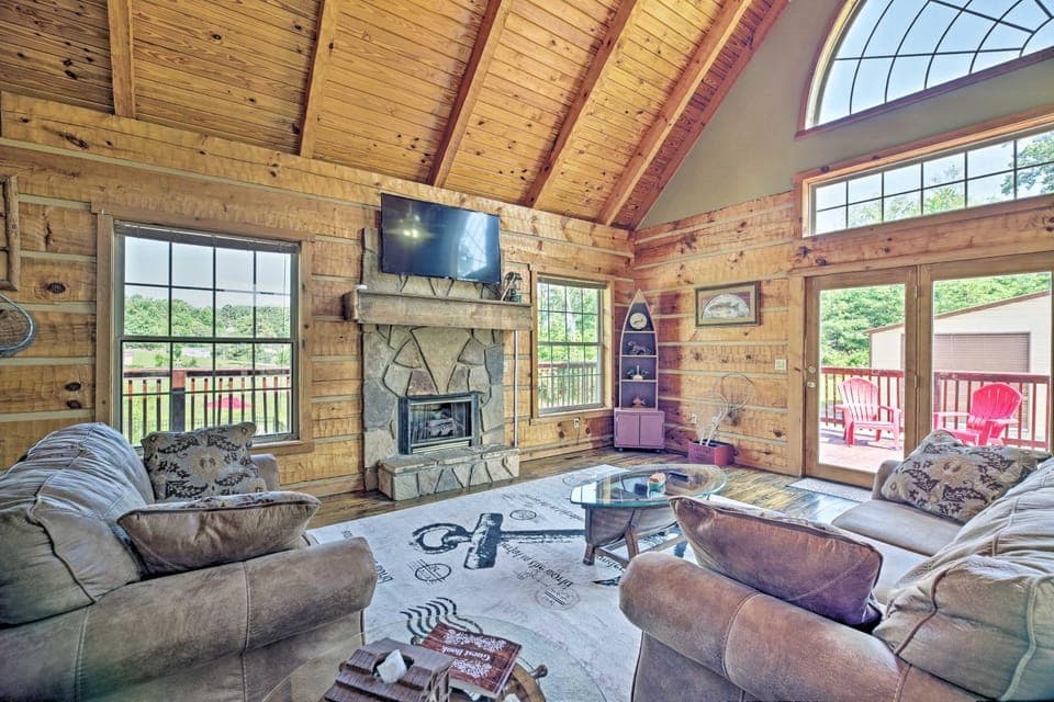 Cherokee Lake Cabin w/ Deck & Kayaks! Cabin in Cherokee Reservoir
