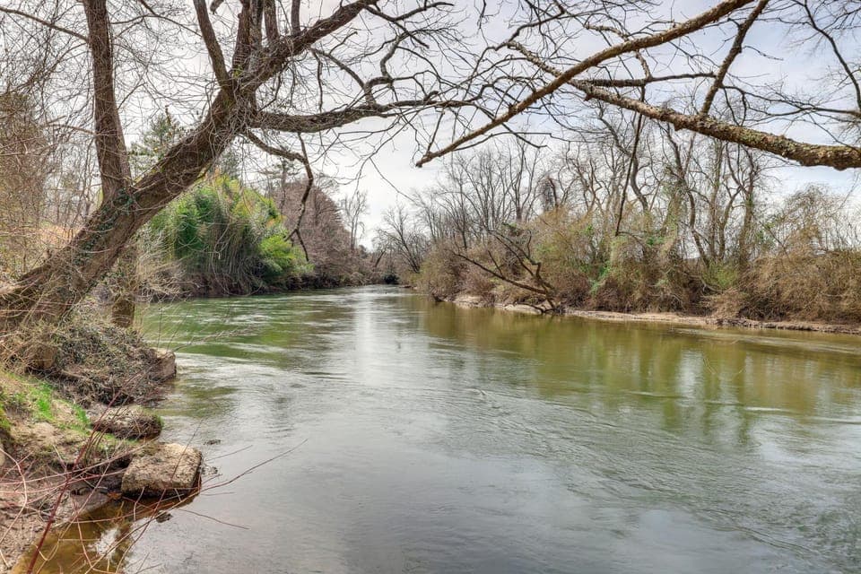 River Access & Gorgeous Views: Pisgah Forest Home! House in Pisgah Forest