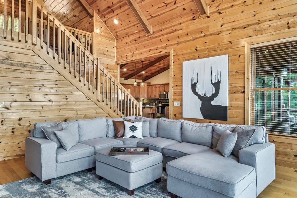 Game Rooms + Views: Spacious Mtn Cabin in Murphy! Cabin in Tennessee