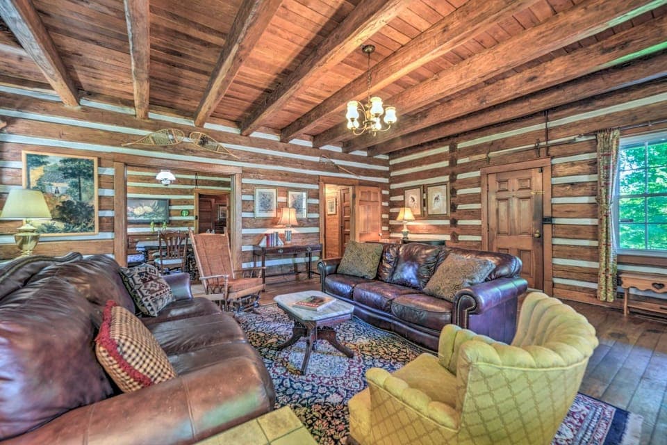 Rustic Dover Retreat w/ Porch - Walk to Boat Ramp! House in Lake Barkley