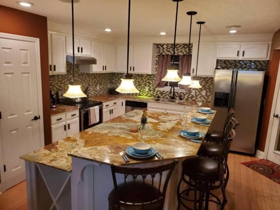 1Min to Percy Priest Lake 2 Masters Quiet Family Home Villa in La Vergne