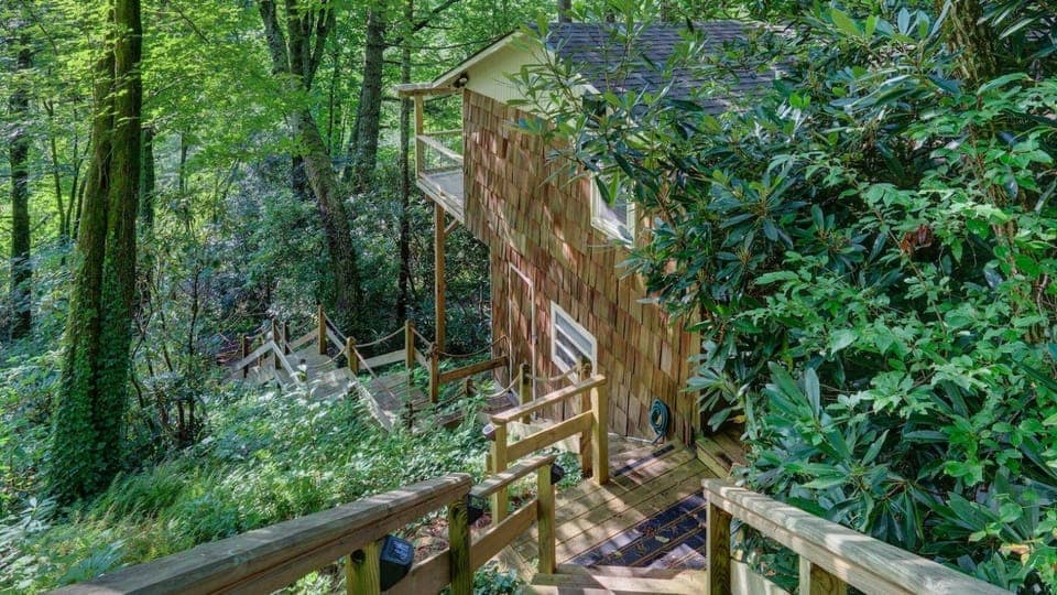 Mountain Laurel Tree House House in Highlands