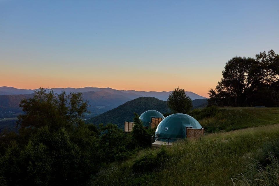 View (from property/room), Mountain view, Sunset