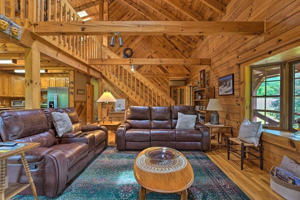 Pet-Friendly Canton Cabin w/ Porch + Grill! Cabin in Buncombe County