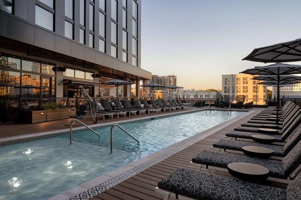 Pool view, Swimming pool