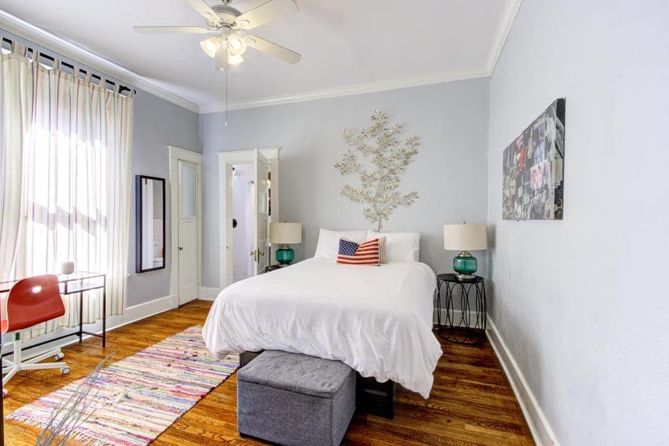 Bed, Bedroom