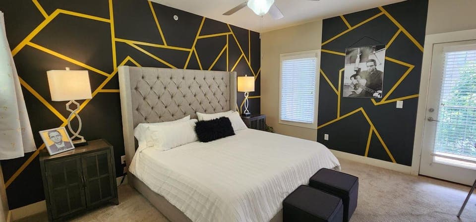 Bed, Bedroom