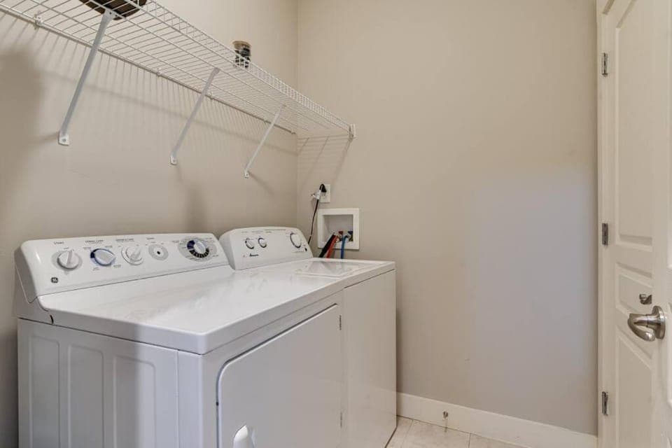 washing machine, dryer