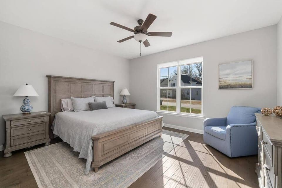 Bed, Bedroom