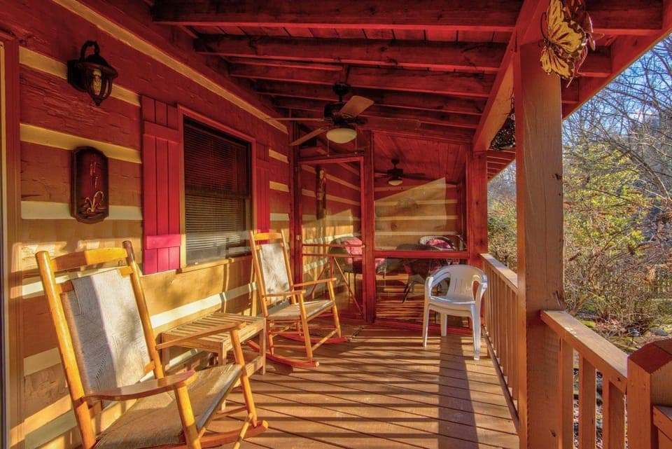 On The River House in Brushy Fork