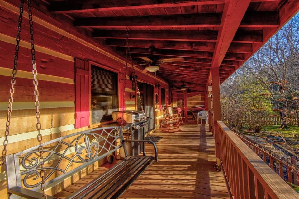 On The River House in Brushy Fork