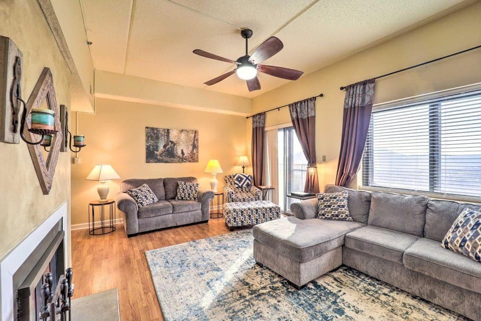 3 Mi to Sugar Mtn Resort! Family Escape w/ Balcony House in Sugar Mountain