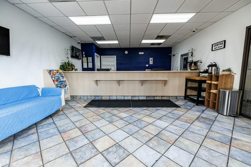 Interior view