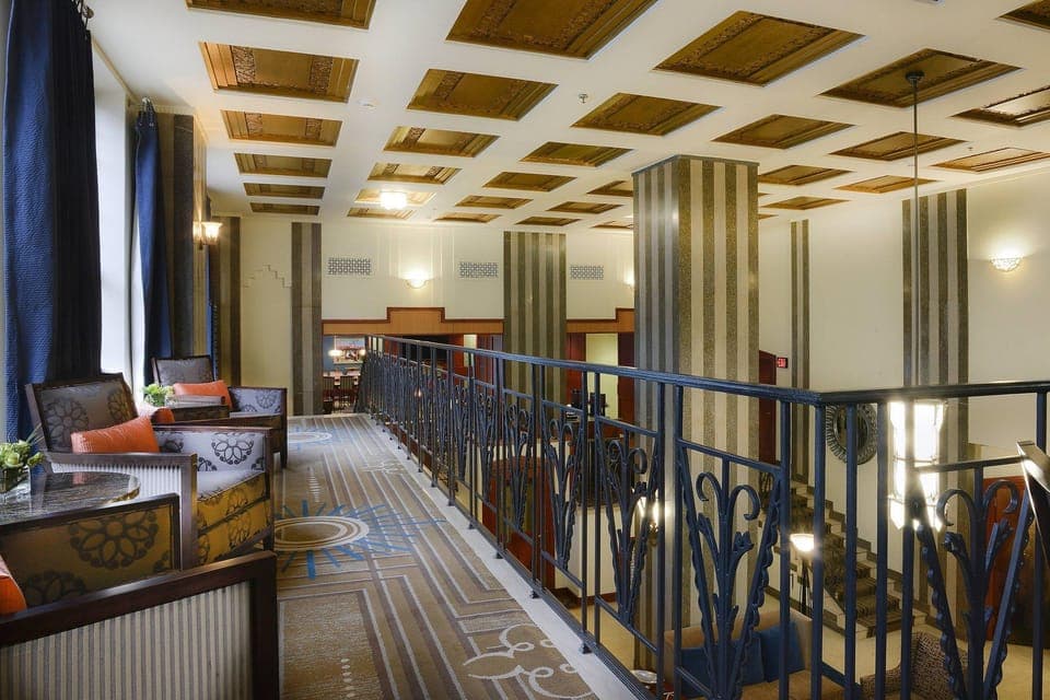 Interior view