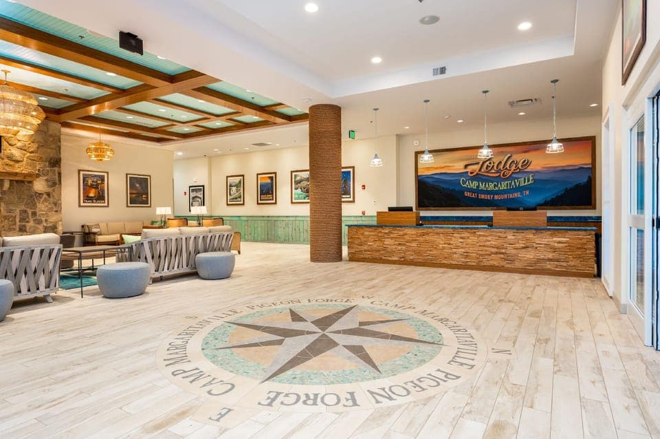 The Lodge at Camp Margaritaville Hotel in Pigeon Forge