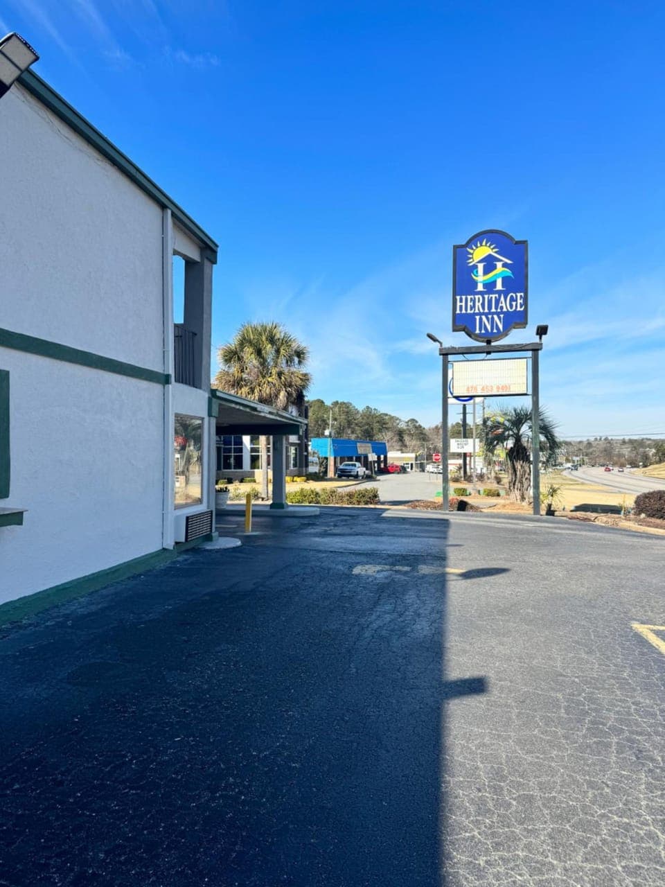 Heritage Inn Motel in Milledgeville
