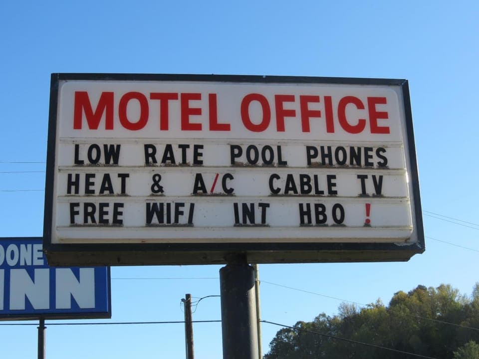 Boone trail inn Motel in Tennessee