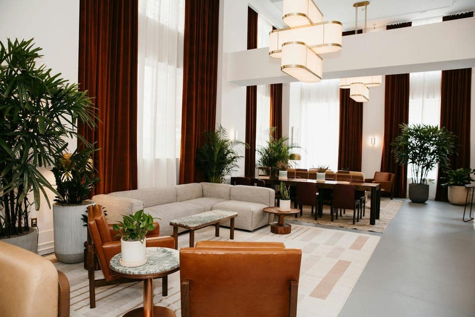 Interior view