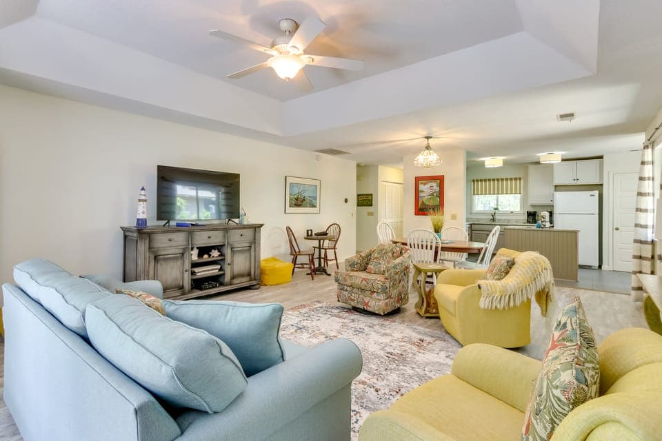 Furnished Patio: Hilton Head Island Resort Cottage Cottage in Hilton Head Island