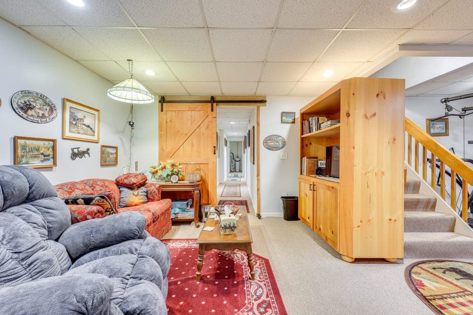Georgia Home w/ 2 Fire Pits & Creek Access! Apartment in Union County