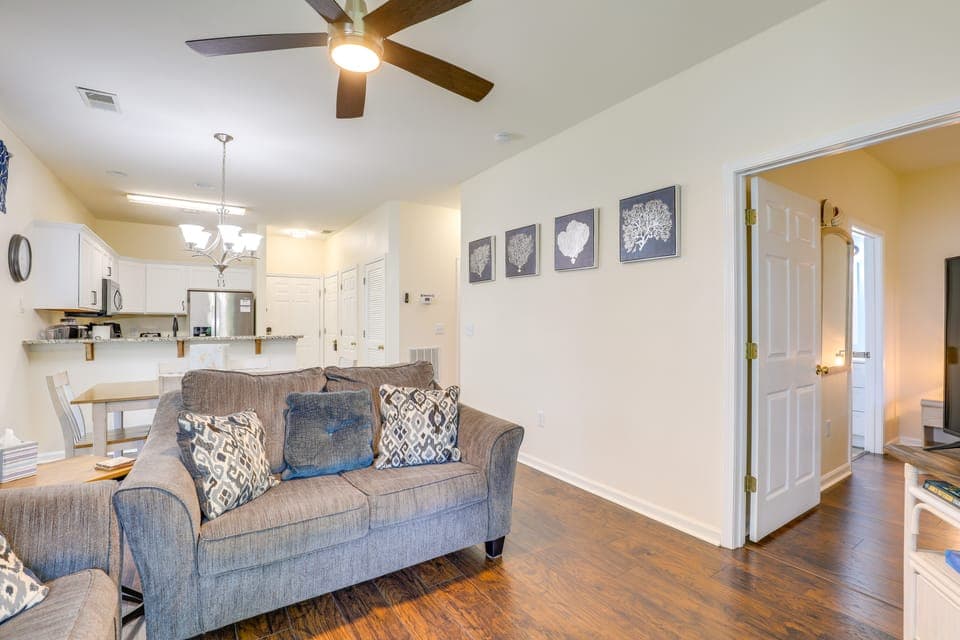 Ground-Floor Myrtle Beach Condo w/ Community Perks Apartment in Carolina Forest