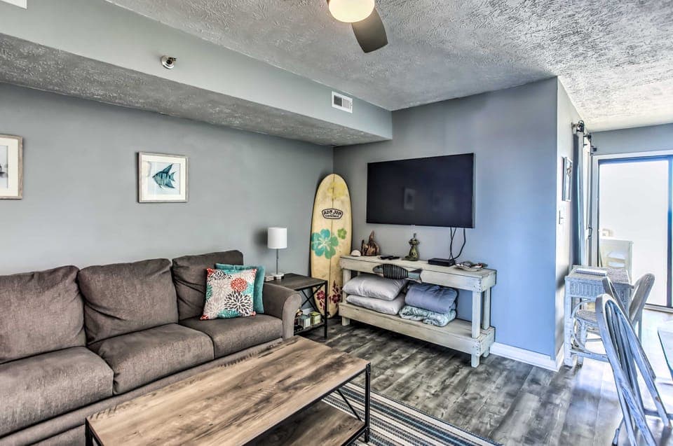 North Myrtle Beach Retreat w/ Ocean Views! Apartment in Crescent Beach