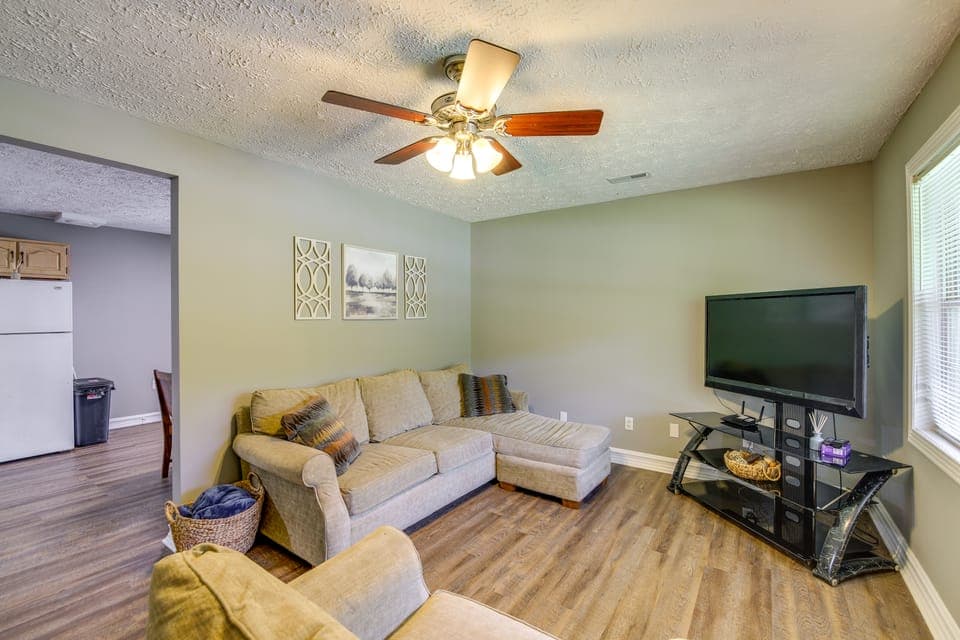 Huntsville Vacation Rental w/ Fire Pit House in Tennessee