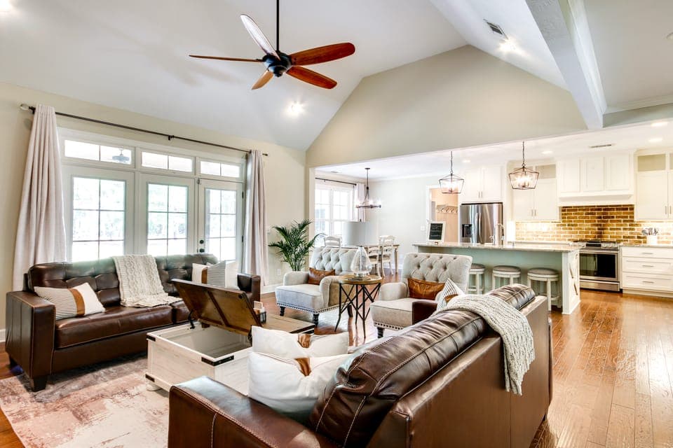 Stylish Hephzibah Home w/ Fire Pit & Theater Room! House in Augusta