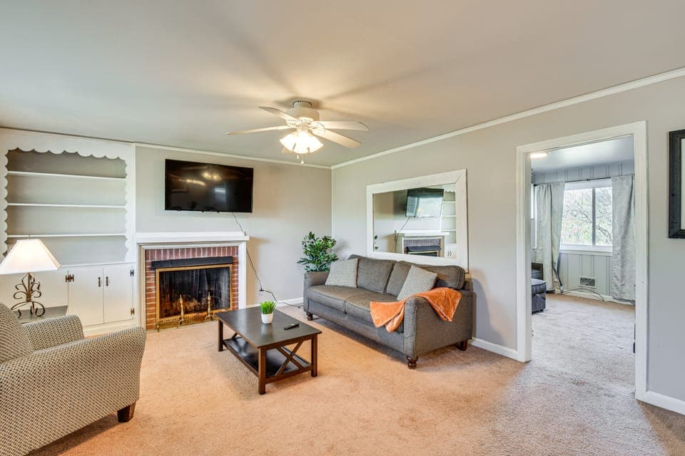 Greenville Home w/ Private Yard Near Downtown! House in Greenville