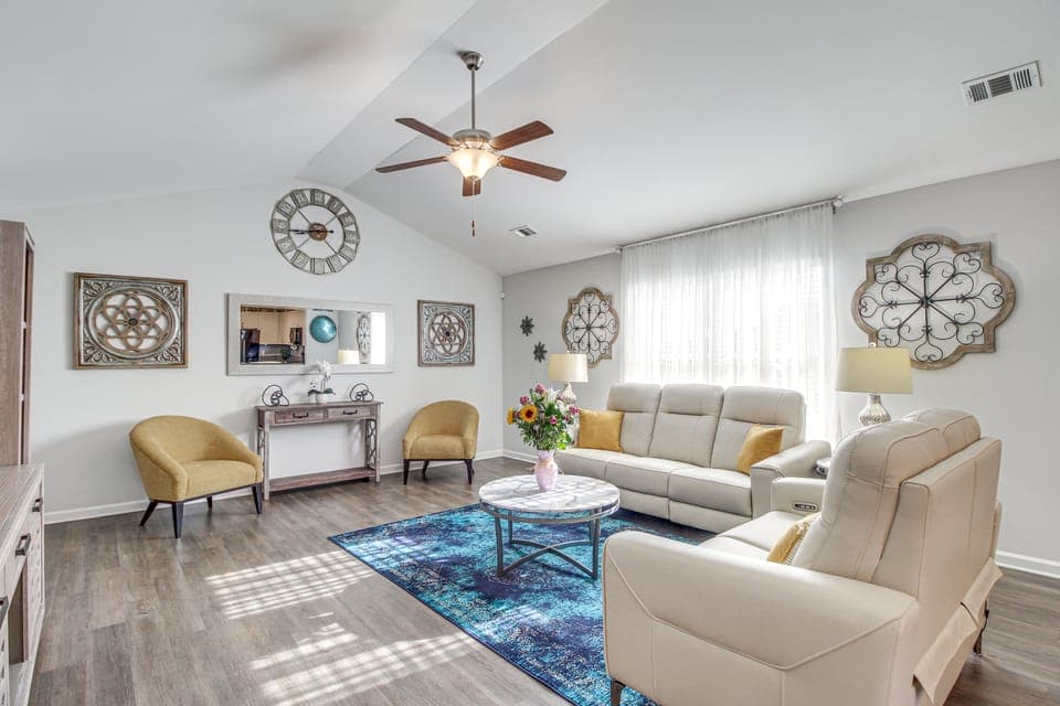 1 Mi to Shopping District: Chic Springfield Home House in South Carolina