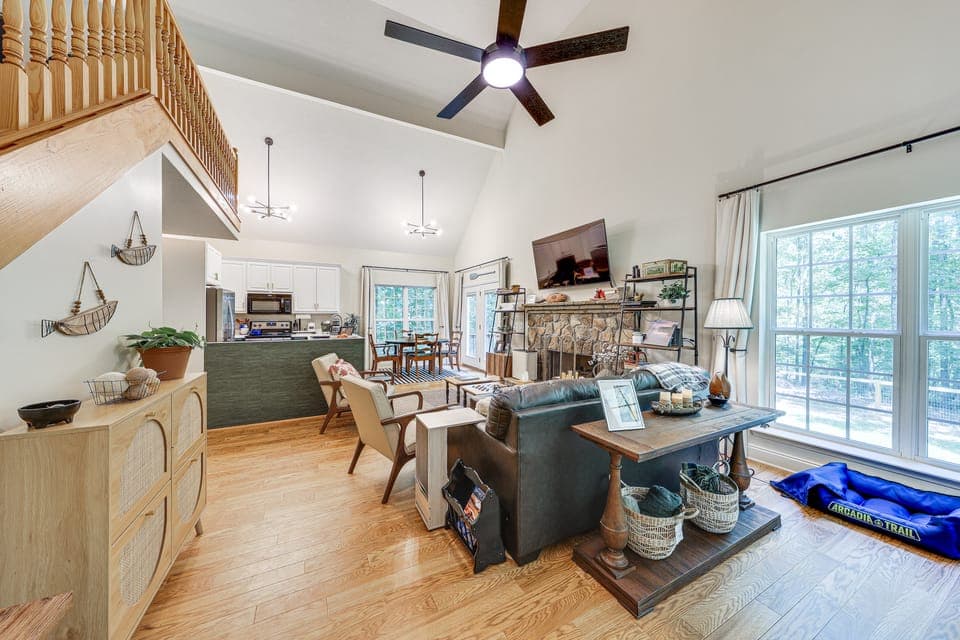 Fisher's Retreat Near Lake Thurmond: Tignall Home House in Clarks Hill Lake
