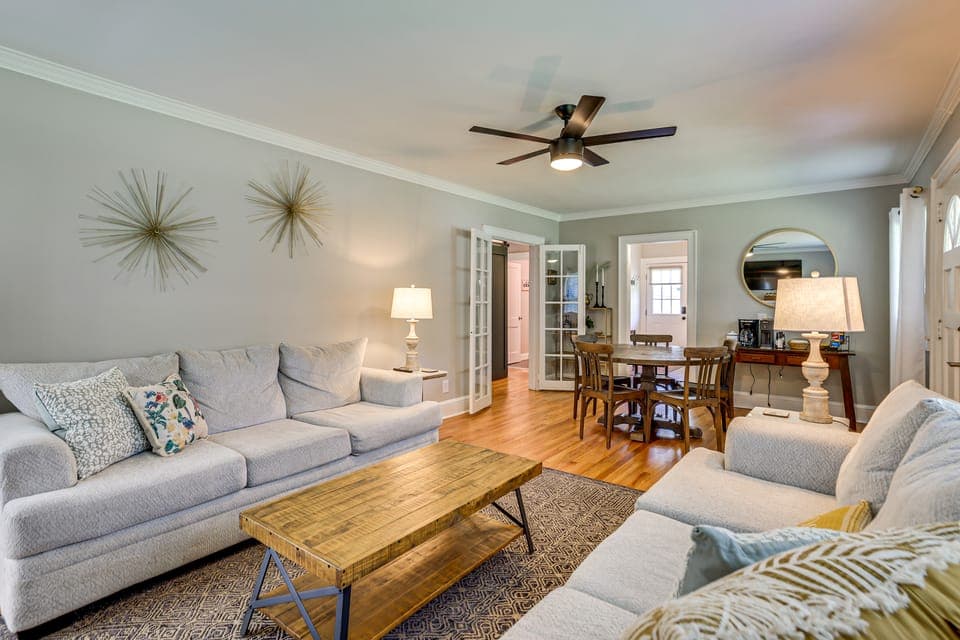 1 Mi to Downtown Greer: Family Home w/ Gazebo! House in Greer