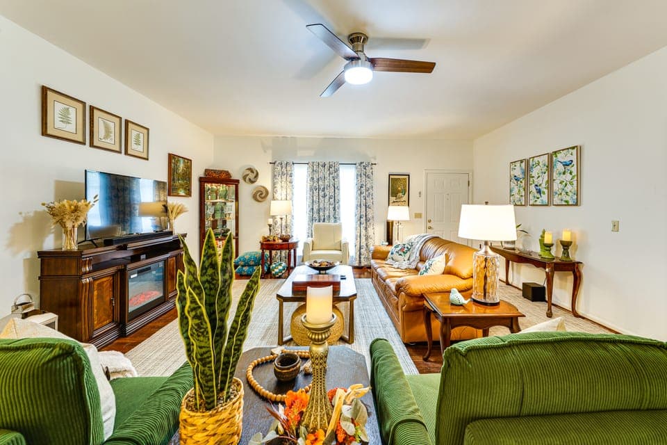 Families & Pets Welcome: Quiet Retreat in Bamberg House in South Carolina