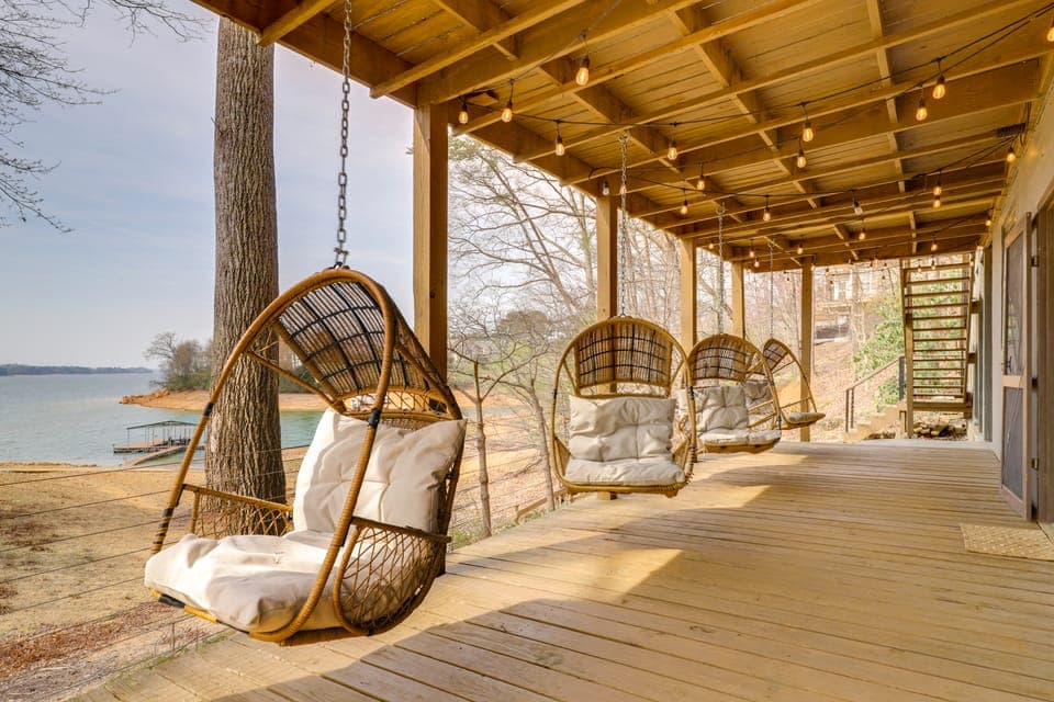 Dock, Deck + Views: Cherokee Lake Retreat! House in Morristown