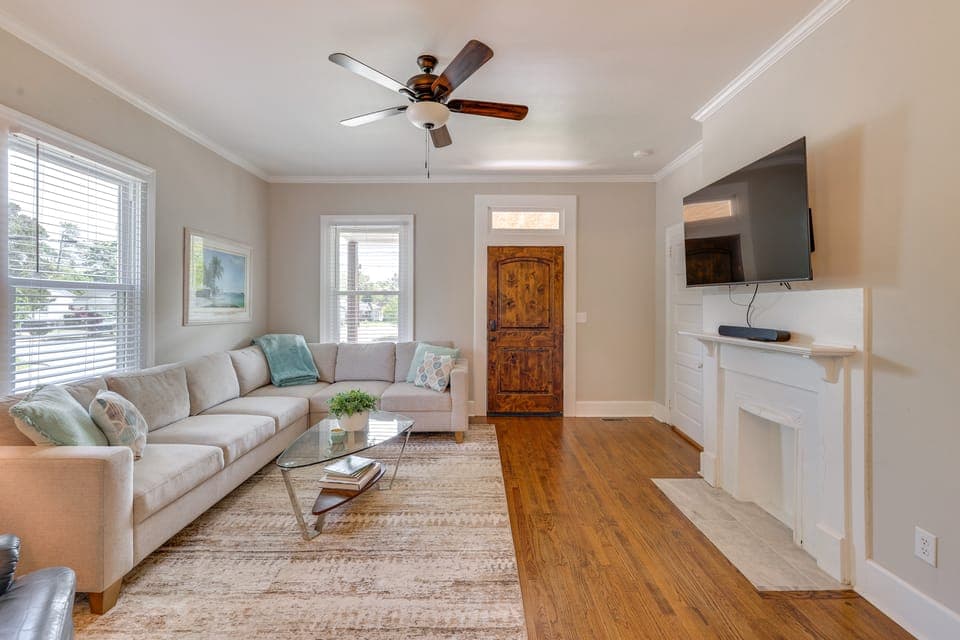4 Mi to Augusta National: Modern Getaway w/ Yard House in Augusta