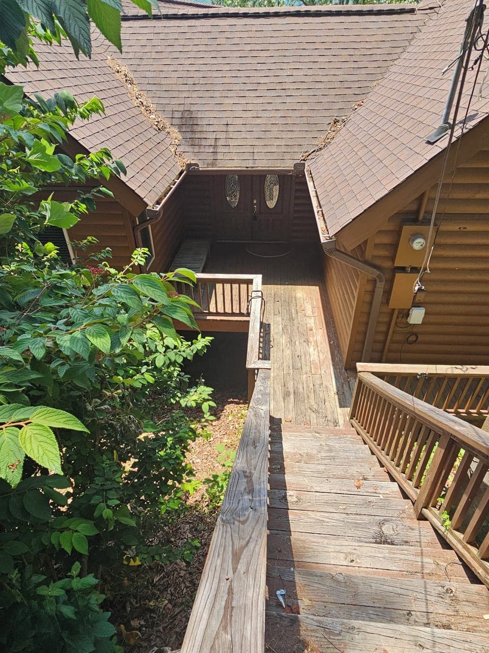 Stairs/Walkway from Parking Area