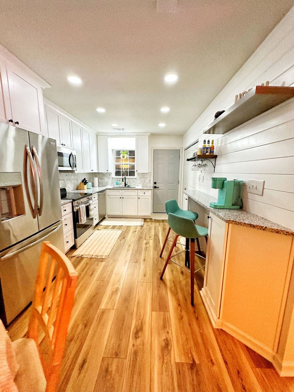 Open kitchen with filtered water - yum