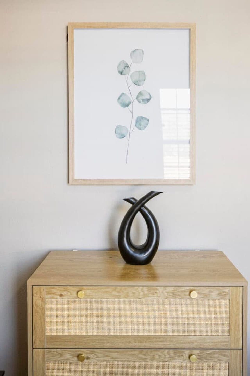 Beautifully arranged decor enhances the cozy, welcoming feel of the home.